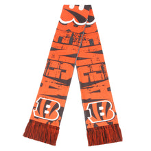 NFL Men’s Big Logo Scarf - Cincinnati Bengals