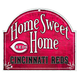 Cincinnati Reds "Home Sweet Home" 10" x 11" Plaque