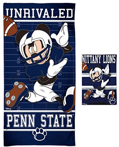 Penn State Nittany Lions Mickey Mouse Disney Beach Towel