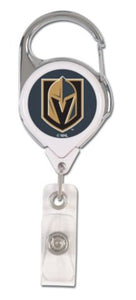 WinCraft NHL Las Vegas Golden Knights Premium Badge Reel Id Holder