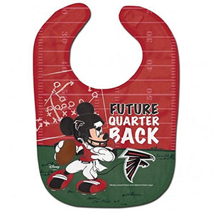 ATLANTA FALCONS/DISNEY MICKEY MOUSE BABY BOYS BIB