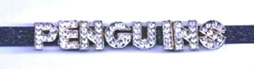 Penguins Rhinestone with Glitter Strap Bracelet