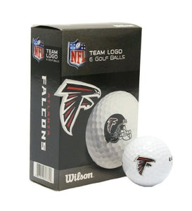 Atlanta Falcons Wilson Ultra Golf Balls - 6 Pack