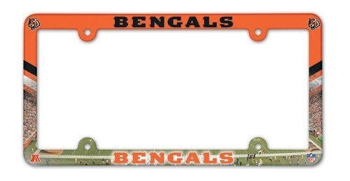 NFL Cincinnati Bengals 91325012 LIC Full Color Plate Frame