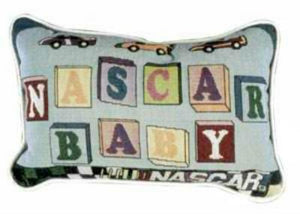 Nascar Baby Pillow Talk Message Pillow