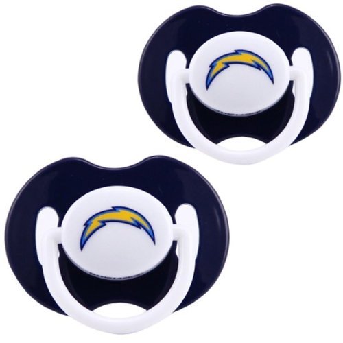 San Diego Chargers Infant 2-pack Pacifier - Navy Blue