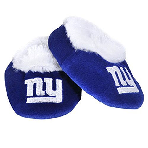 New York Giants Baby Bootie Slippers Size 3-6 Months
