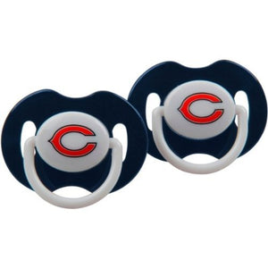Chicago Bears Infant 2-pack Pacifier - Navy Blue