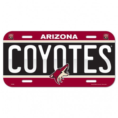 Arizona Coyotes License Plate