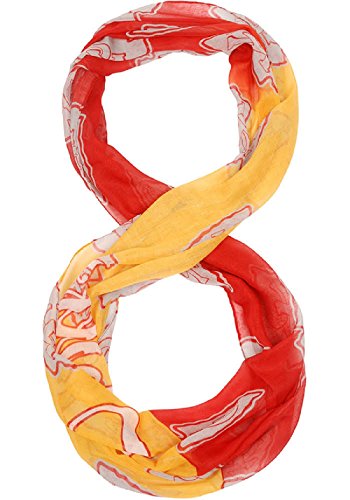 Knights Apparel Womens Gradient Infinity Scarf - Kansas City Chiefs