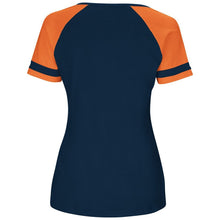 Majestic Ladies Offense Top - Chicago Bears Navy