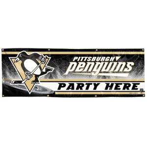 Wincraft Pittsburgh Penguins "Fans Only" 2'x6' Vinyl Banner