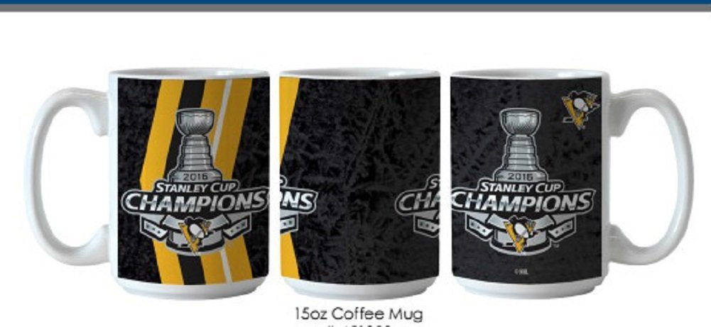 Pittsburgh Penguins Stanley Cup Champions 15 Ounce Coffee Mug