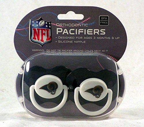 St. Louis Rams Infant 2-pack Pacifiers - Navy Blue – Interstate Sports