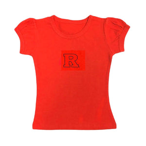 Baby Girls Rutgers Scarlet Knights Tee Shirt Size 6 Months