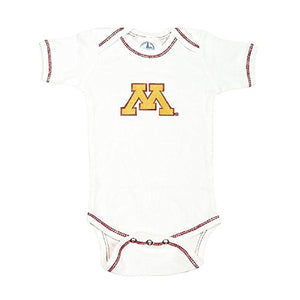 Minnesota Golden Gophers Contrast Stitching Bodysuit