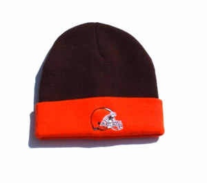 Youth Knit Beanie Hat - Cleveland Browns