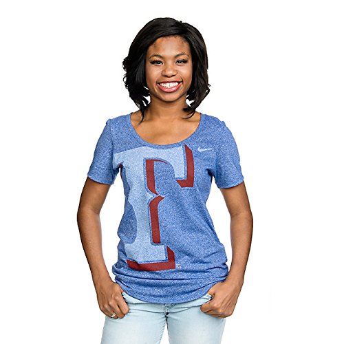 Texas Rangers Marled Womens T‑Shirt (Medium)