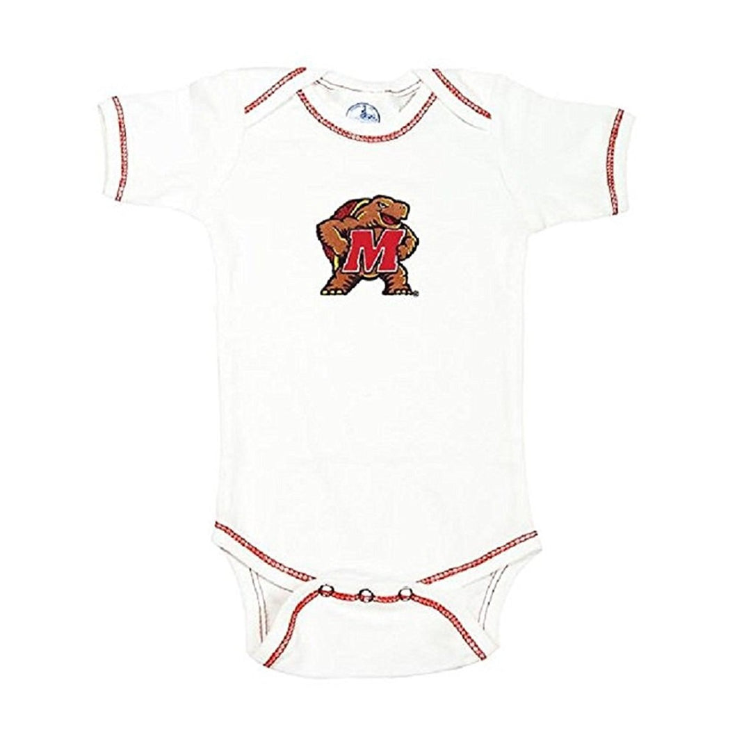 Baby Boys Maryland Terrapins Contrast Stitching Bodysuit