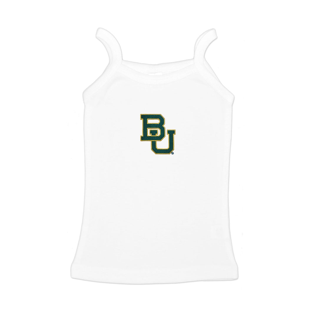 Baylor Bears Toddler Spaghetti Top - Size 4 - White