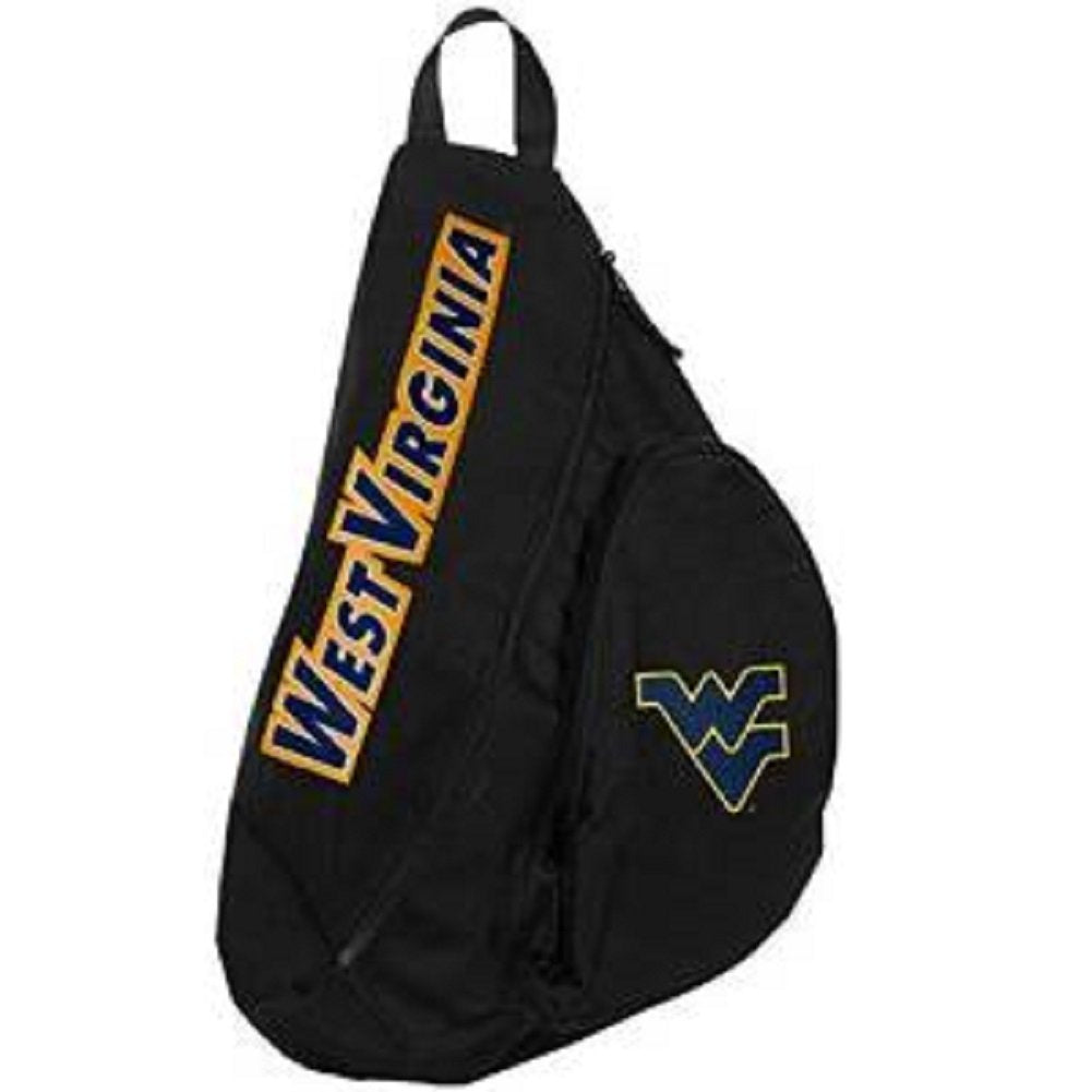 West Virginia Mountaineers Sideswipe Sling Back Backpack