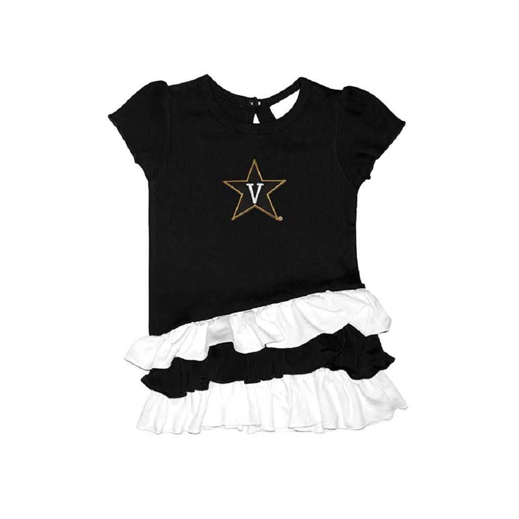 Toddler Girls Vanderbilt Commodores Bias Top and Leggings Set Size 4T