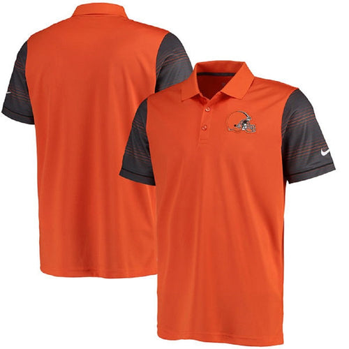 MENS CLEVELAND BROWNS EARLY SEASON POLO (SMALL)