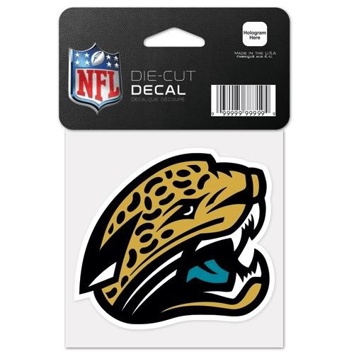 Jacksonville Jaguars Perfect Cut Color Decal - 4