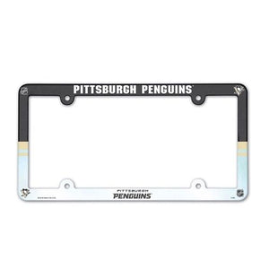 Pittsburgh Penguins License Plate Frame - Full Color