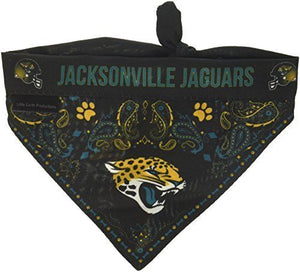 NFL Jacksonville Jaguars Team Dog Bandanna, Large