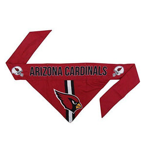 NFL Arizona Cardinals Team Dog Bandana, Medium, Red