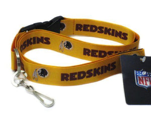 Washington Redskins Lanyard Keychain - Yellow