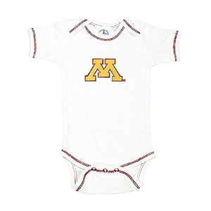 Baby Boys Minnesota Golden Gophers Contrast Stitching Bodysuit
