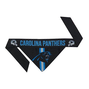 NFL Carolina Panthers Team Dog Bandana, Medium, Blue