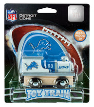 Detroit Lions Wood Toy Train