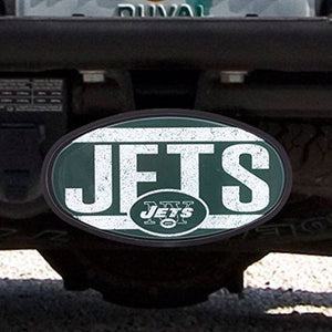 New York Jets Team Plastic Trailer Hitch Cover