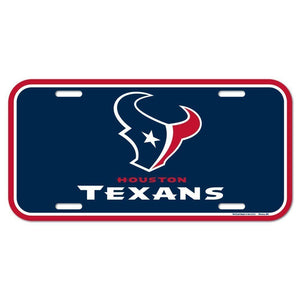 NFL Houston Texans License Plate
