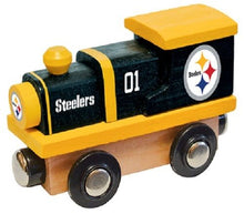 Pittsburgh Steelers Wood Toy Train