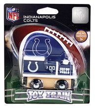 Indianapolis Colts Wood Toy Train