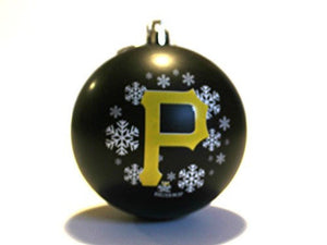 Pittsburgh Pirates Shatterproof Snowflake Ornament New
