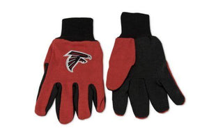 NFL Atlanta Falcons Two-Tone Gloves, Red/Black