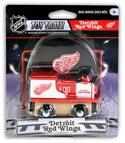 Detroit Red Wings Wood Toy Train