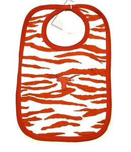Texas Longhorns Animal Print Baby Bib