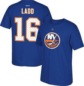 Reebok Men's New York Islanders Andrew Ladd Blue Tee-Shirt (Medium) NWT New