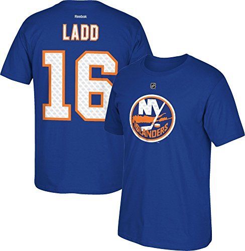 Reebok Men's New York Islanders Andrew Ladd Blue Tee-Shirt (Medium) NWT New