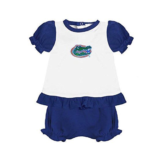 Baby Girls Florida Gators Tee Shirt & Bloomer Set - Size Newborn
