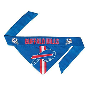 NFL Buffalo Bills Team Dog Bandana, Small, Blue