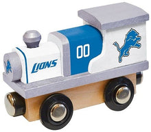 Detroit Lions Wood Toy Train