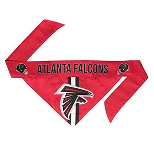 NFL Atlanta Falcons Team Dog Bandana, Medium, Red