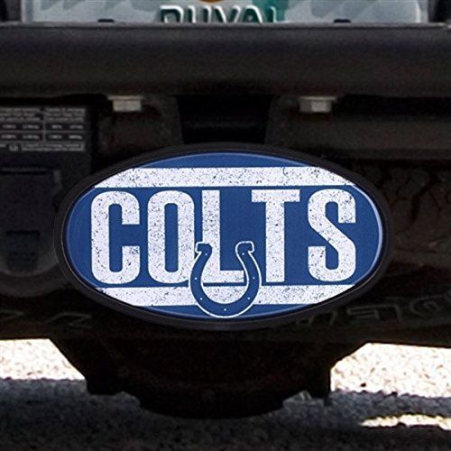 Indianapolis Colts Team Plastic Trailer Hitch Cover NIB New